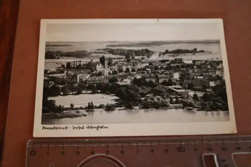 tolle alte Karte- Stralsund Insel  Dänholm 1940