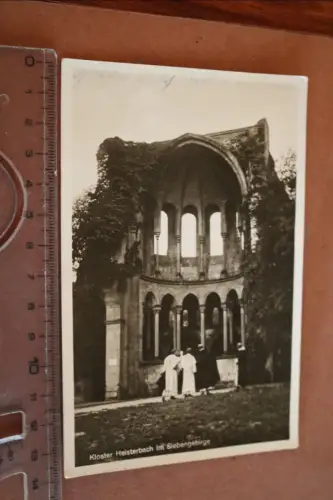 tolle alte Karte - Kloster Heisterbach im Siebengebirge 1940