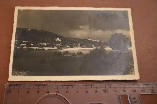 tolle alte Fotokarte Ansicht von Hennef ? Hennefer Foto Centrale 30er Jahre