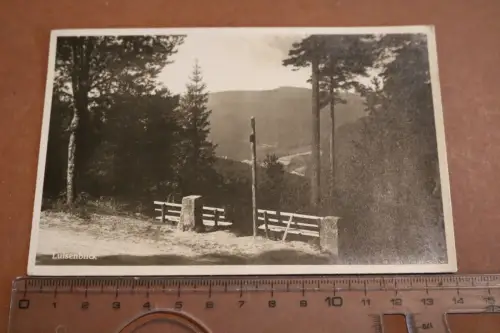 tolle alte Karte - Luisenblick - Zwieselberg 1930