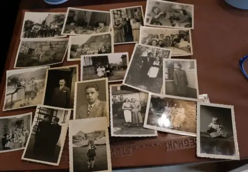 kleines Konvolut alter Fotos - Personen, usw. 30-50er Jahre 