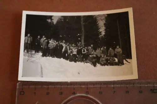 tolles altes Foto - Schulausflug Knabenschule ?? Jugend ? Pimpfe 