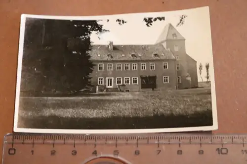 tolles altes Foto -  Schloss Haldem 30-60er Jahre ?