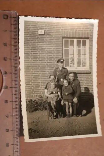 tolles altes Familienfoto - Soldat Luftwaffe - Wilhelmshaven 