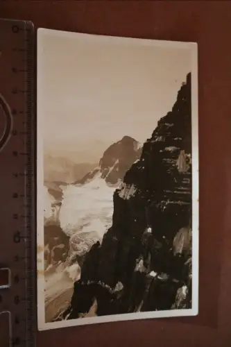 tolles altes Foto - Canada Berg Mount Assiniboine  1935