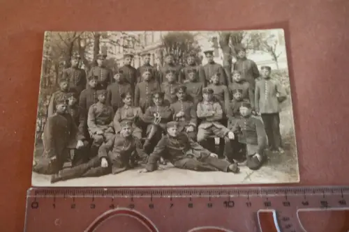 tolles altes Gruppenfoto - Soldaten - 103 Inf.Regt ?? 