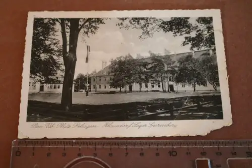 tolle alte Karte - Pionier-Übungsplatz Rehagen - Klausdorf Lager Sperenberg 1943