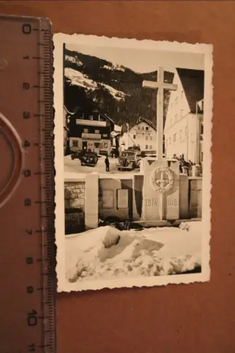 tolles altes Foto - Kriegerdenkmal 1914-1918 in Österreich - Ort ???