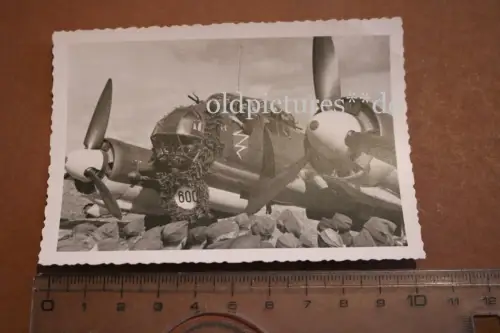 tolles altes original Foto Junkers Ju 88  KG 3 - 600. Feindflug ? 