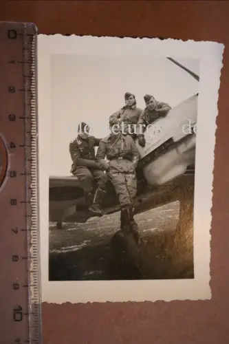 tolles  altes original Foto Piloten JG 1 oder 2 ?? Bonzo ?  Kanal 1940
