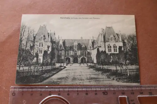 tolle alte Karte - Marchais  - Schloss des Fürsten von Monaco 1910-20