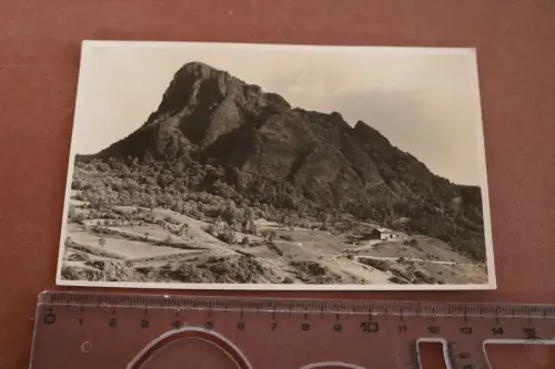 tolle alte Fotokarte Bilin in Böhmen , Borschen Berg 20-40er Jahre ?