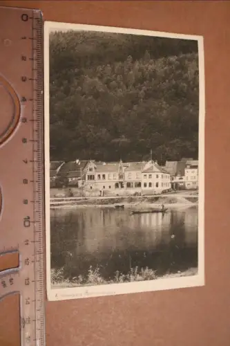 tolle alte Karte - Miltenberg a.M. Gasthof zur Rose  20-30er Jahre 