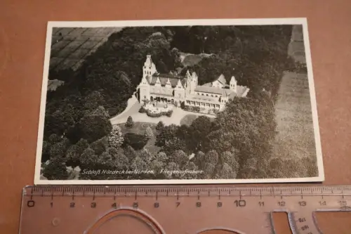 tolle alte Karte - Stadt Norden - Schloß Nordeck - Fliegeraufnahme  1942