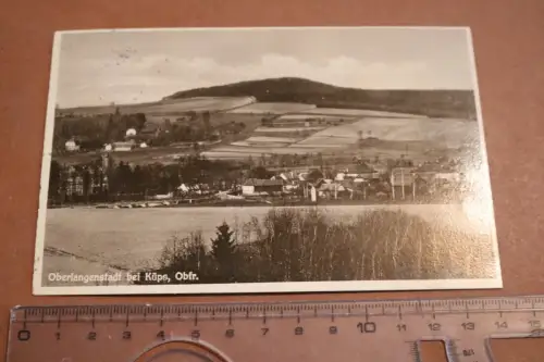 tolle alte Karte - Oberlangenstadt bei Küps 1934