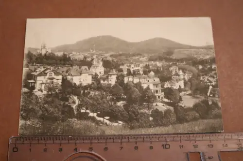 tolle alte Karte - Baden Baden - Stabelhoferstraße und Villenviertel 20er Jahre