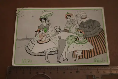 tolle alte Künstlerkarte - Personen Offizielle Fest-Postkarte  Stuttgart - 1914