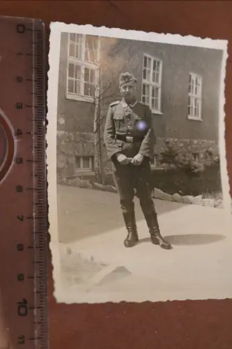 altes Foto Portrait Soldat - 2. Pz.Nachr.Abtlg. ?? 1943 - Weimar-Lützendorf