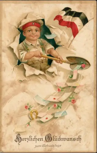 Foto Künstler malt Portrait eines Soldaten