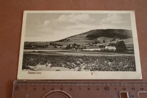 tolle alte Karte - Ansicht Obersalwey - 30-40er Jahre ??