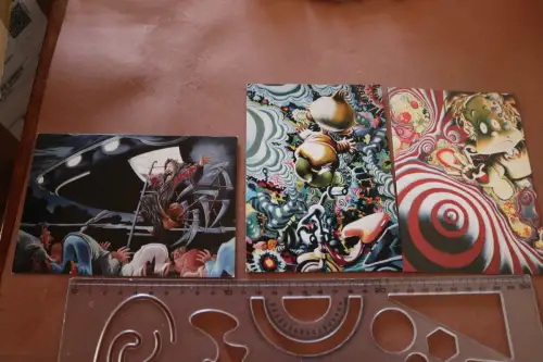 drei tolle  Art Karten - Martin Bigum 