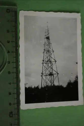 tolles altes Foto - Beobachtungsturm ??? Funktturm ??? 