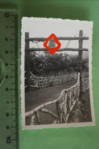 tolles altes Foto - R.A.D. - Lager Hawerland  aus Birken 