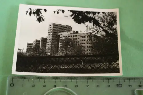 interessantes altes Foto - zerstörtes Gebäude Chanowo Bulgarien 1942