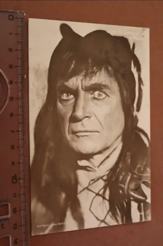 tolle alte Fotokarte Portrait Albert Bassermann als Mephisto 1916