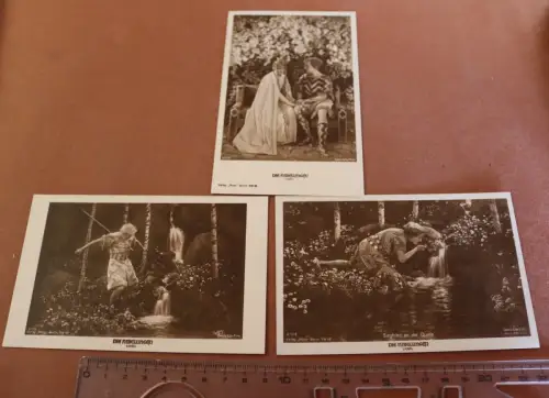 drei tolle alte Filmkarte - Ross Verlag - Die Nibelungen 