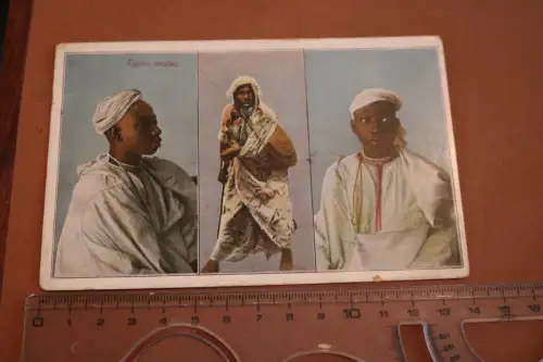 tolle alte Karte - arabische Typen - 1900-1910