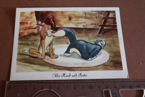 tolle alte Karte - Walt Disney - Szene aus Cinderella - 60er Jahre ?? (2)