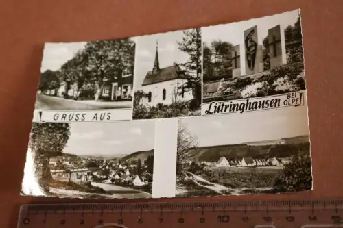 tolle alte Karte - Gruss aus Lütringhausen bei Olpe