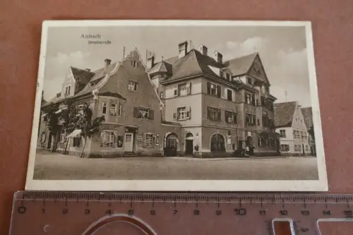 tolle alte Karte - Aichach - Steubstraße 1930