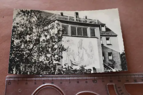 tolle alte Karte -St. Elisabeth Haus - Herleshausen 1963