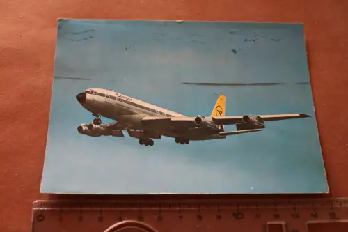 tolle alte Karte - Flugzeug Boeing 707-430 Condor 1978