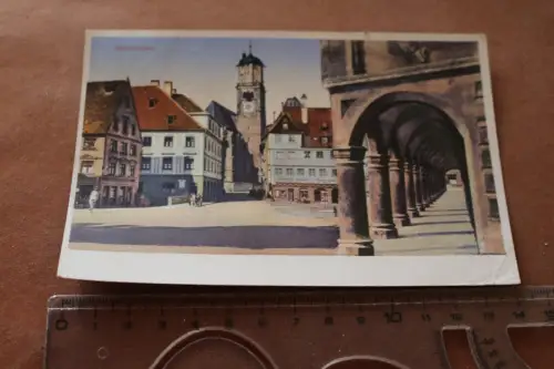 tolle alte Karte -  Ansicht Memmingen 1943 