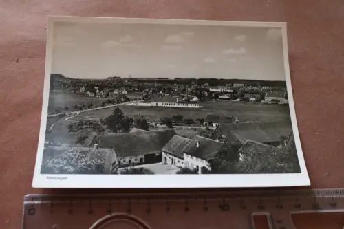 tolle alte Karte - Ansicht Wertingen  60er Jahre ?