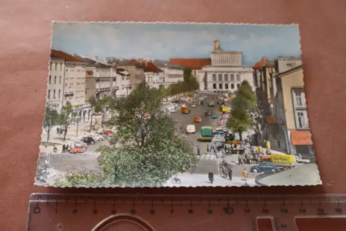 tolle alte Karte - Augsburg - Fuggerstr. 1961