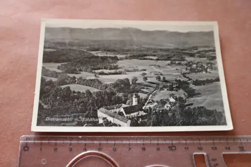 tolle alte Karte - Dietramszell m. Mühlthal 1943