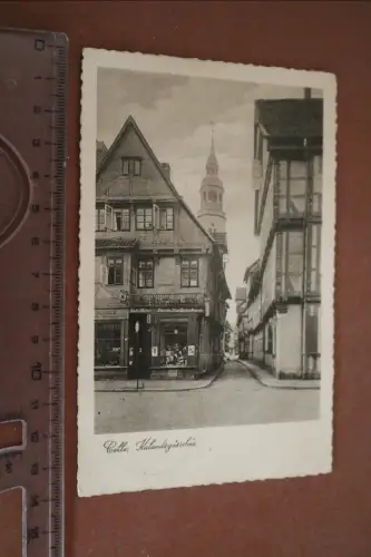 tolle alte Karte - Celle - Kalandsgässchen 1934