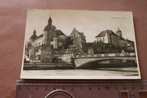 tolle alte Karte - Neuburg a.D. 1937