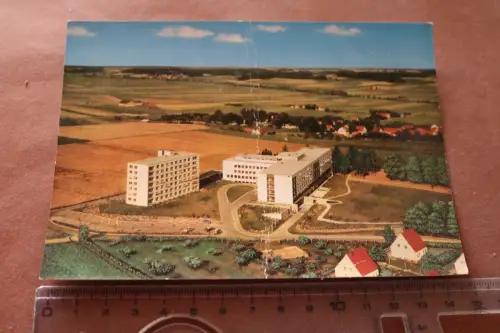 tolle alte Karte -Wertingen   Kreiskrankenhaus (6)  60/70er Jahre ?