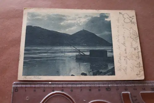 tolle alte Karte - See mit Berge - Franz Holzer - Wiener Photo-Sektion 20er Jahr