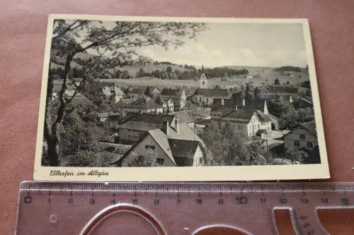 tolle alte Karte - Ansicht Ellhofen im Allgäu 1931 - Jugendherberge