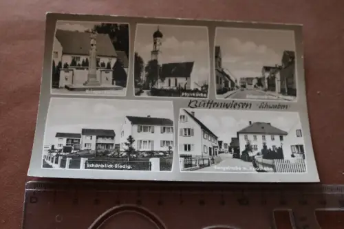 tolle alte Karte - Buttenwiesen Ansichten - 30-50er Jahre (5)