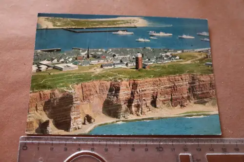 tolle alte Karte - Nordseeheilbad Insel Helgoland 1969
