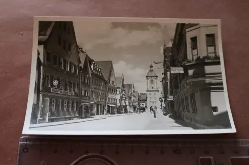 tolle alte Karte - Dillingen Donau - Königstraße  30-50er Jahre ??