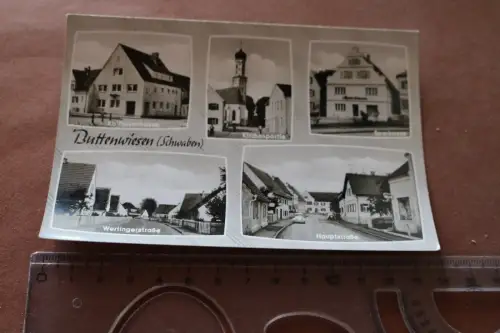 tolle alte Karte - Buttenwiesen Ansichten - 30-50er Jahre (4)