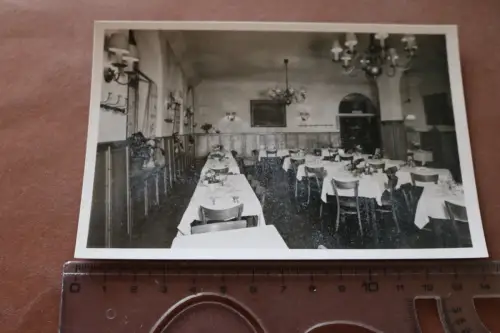 tolle alte Karte -  Gaststätte Niesherrle Augsburg - 50-60er Jahre 